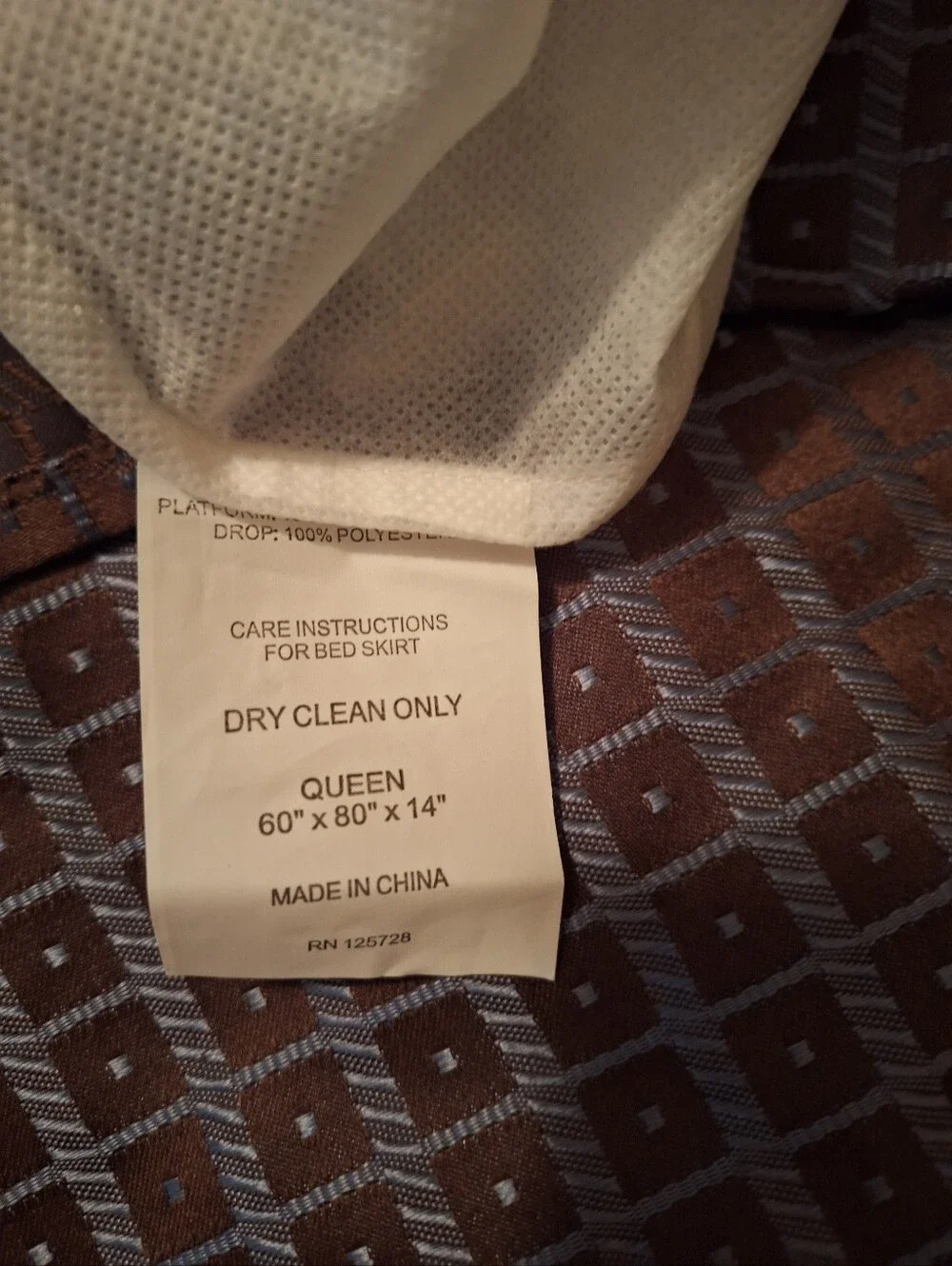 Blue/Brown Comforter Set